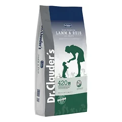 DR. CLAUDER’S SENSITIVE LAMB & RICE ( Ėriena/ryžiai) 15 kg
