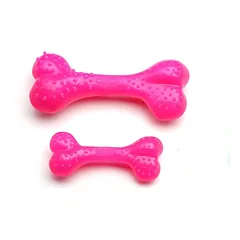 Comfy Mint Dental Bone žaislas rožinis 8,5 cm