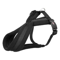 Trixie Premium touring petnešos, L 60-100cm/25mm, juodos