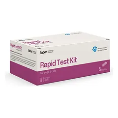 Lab-v greitasis katėms skirtas FeLV Ag leukemijos testas 