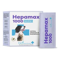Bioveterinary Hepamax 1000 maisto papildas augintiniams - Pet24