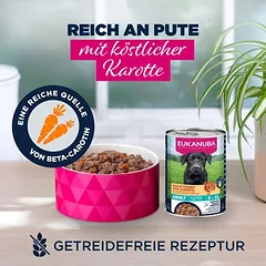 Eukanuba Adult Reich an Pute mit Karotten