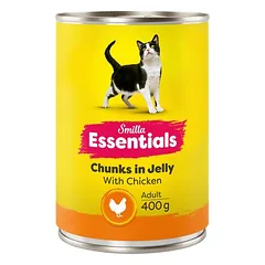 Smilla Essentials drėgnas maistas katėms, kąsneliai drebučiuose — 3 nuotrauka