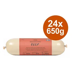 Magnusson drėgnas maistas šunims, ekonominė pakuotė 24 x 650 g