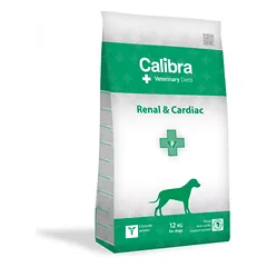 CALIBRA VD Dog Renal/Cardiac sausas maistas šunims, 12kg