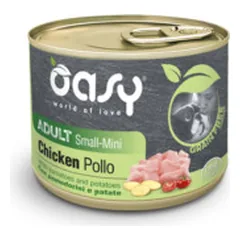Oasy Grain Free Adult Small & Mini Chicken konservai su vištiena šunims