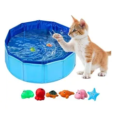 UAMLY Faltbares Katzenpoolspielzeug