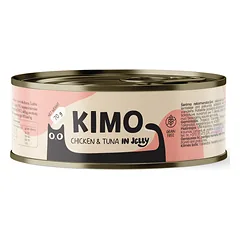 Kimo Chicken&Tuna in Jelly konservai katėms su vištiena ir tunu