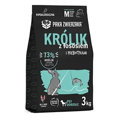 PAKA ZWIERZAKA Seventh Heaven Sausas maistas Triušis su lašiša M 3kg