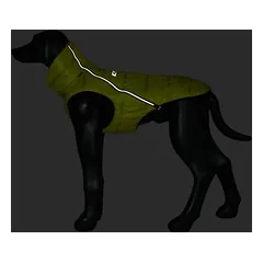 Icepeak Pet Lite Outdoor paltukas šunims, lime, apie 40 cm Nugaros ilgis — 4 nuotrauka