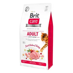 Brit Care Cat Adult Activity Support begrūdis sausas pašaras aktyvioms katėms