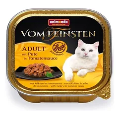 ANIMONDA Cat Vom Feinsten adult NoGrain kalakutiena pomidorų padaže 100g x32