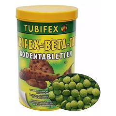 Maistas dugninėms žuvims Tubifex Beta Tab, 125 ml