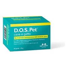 D.O.S PET – papildas normalios regėjimo funkcijos palaikymui 50kaps.