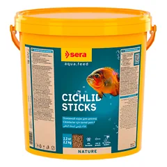 Sera Cichlids Sticks pagrindinis maistas cichlidams, 10 l (2.2 kg)
