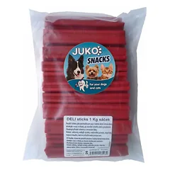 Deli lazdelės Jautienos JUKO Užkandžiai 1 kg (apie 30 vnt.)