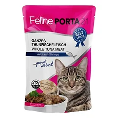 Feline Porta 21 bandomasis rinkinys šviežumo maišeliuose 6 x 100 g, drėgnas maistas katėms — 4 nuotrauka