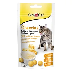GimCat Cheezies skanėstai katėms su sūriu 50g