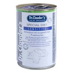 DR. CLAUDER'S Special diet sensitive konservai jautriems šunims su ėriena ir ryžiais, 400 g