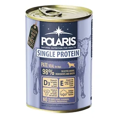 Šunų konservai Polaris Single Protein Paté su veršiena, 400 g