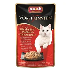 Animonda Cat porcijų maišeliai vom Feinsten 12 x 50 g drėgnas maistas katėms