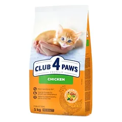 CLUB 4 PAWS PREMIUM KAČIUKAMS „VIŠTA”. PILNAVERTIS SAUSAS MAISTAS 5kg. – 14kg.