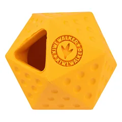 Kiwi Walker Let's Play Icosaball - geometrinis skanėstų žaislas mažiems šunims, Pomarańczowy / Mini — 3 nuotrauka