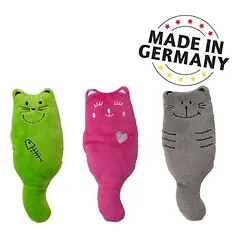 Aumüller Katzenspielkissen Plüschkatzen