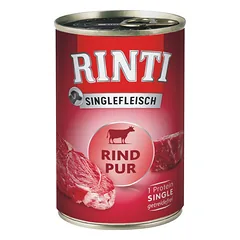 RINTI Singlefleisch Beef Pure Vienbaltyminė jautiena 800 g