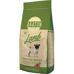 Araton Junior Lamb & Rice sausas maistas šunims 15 kg