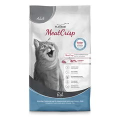 Platinum MeatCrisp Adult sausas maistas katėms su žuvimi, 400 g