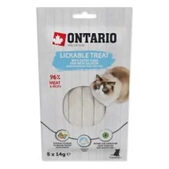 Kreminis skanėstas katėms su tunu ir lašiša, 5x14 g