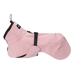 PAIKKA atspindintis lietpaltis šunims Visibility Raincoat V2, rose