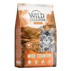 Wild Freedom Kitten "Wide Country" su paukštiena – begrūdis sausas maistas kačiukams, 1,5 - 2,9 kg — 4 nuotrauka