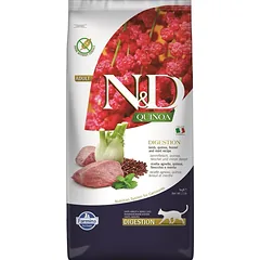 FARMINA N&D CAT QUINOA DIGESTION LAMB & FENNEL 5 kg