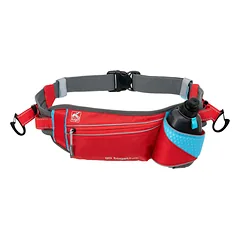 Kurgo On Trail Running Belt - bėgimo diržas šunims, su vandens buteliuku ir priedų kišene