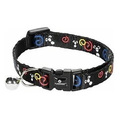 Flamingo Cat Collar Ziggi Black 20-35cm x10mm black