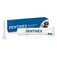 Dentihex lipni dantų pasta šunims ir katėms 20g nuotrauka