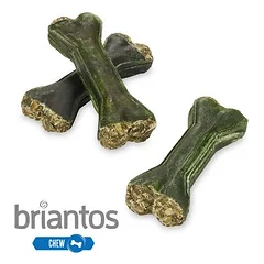Briantos Chew Bones Breath (su mėtomis ir spirulina), skanėstai šunims — 2 nuotrauka