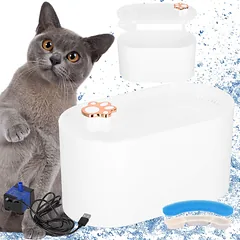 Girdykla katei ir šuniui 3L su LED apšvietimu ir IPX8 atsparumu vandeniui — 2 nuotrauka
