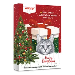 Wanpy kalėdinis advento kalendorius katėms, 100 g