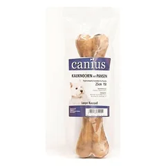 Canius kramtomasis kaulas su prieskrandžių įdaru 25 cm, skanėstai šunims