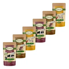 Lukullus Mini šviežio maisto maišeliai, drėgnas maistas šunims, ekonominė pakuotė 48 x 150 g, 100 - 199 g — 5 nuotrauka