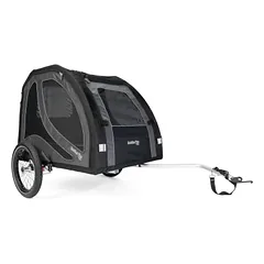 TrendPet DogBus Plus spyruoklinė dviračio priekaba šunims, Dyd. M — 2 nuotrauka