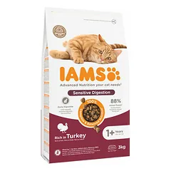 IAMS Cat Advanced Nutrition Sensitive Digestion Turkey 3 kg