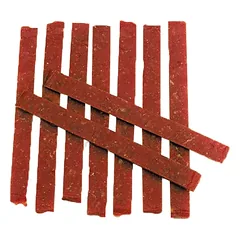 Wanpy Jerky Beef Slices jautienos skanėstai šunims 5×100 g — 2 nuotrauka