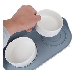 TIAKI dvigubas keramikinis dubenėlis, 2 x 450 ml, Ø 12,5 cm — 5 nuotrauka