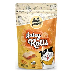 Mr. Bandit Juicy Rolls skanėstai katėms su kiaušiniu, 40 g