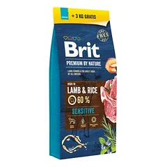 Brit Premium by Nature Sensitive su ėriena, sausas maistas šunims, 3 - 4,9 kg — 2 nuotrauka
