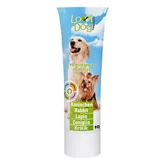 Lovi Dog Snack Creme Pate Rabbit - šunų paštetas tūbelėje, su triušiena ir vitaminais 90g 